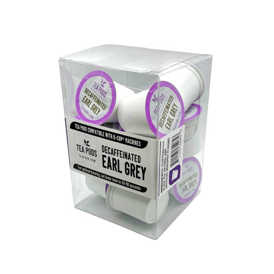 DECAF Earl Grey tea pods K-Cup compatible
