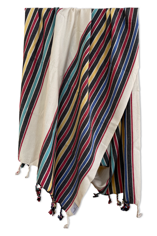 Adem Turkish Cotton Towel - Colorful | Kitchen + Metal
