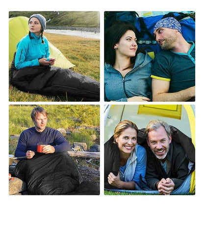 LITEGUEST Heated Double Sleeping Bag – USB-Powered for Cold-Weather Camping