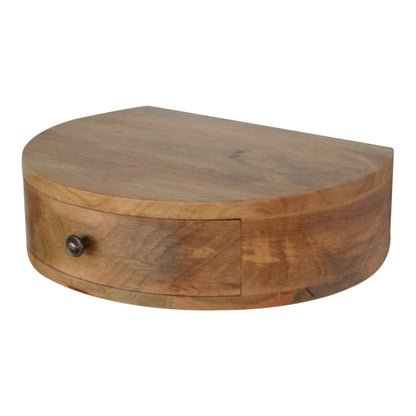 Wall Mounted Rounded Nightsand