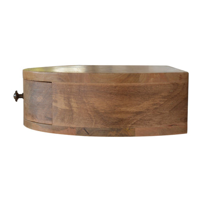 Wall Mounted Rounded Nightsand