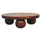 Chestnut Central Ball Table