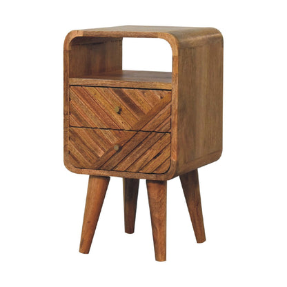 Mini Lille Curved Nightsand