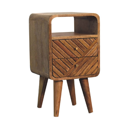 Mini Lille Curved Nightsand