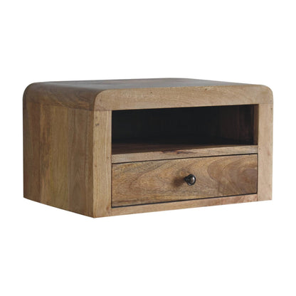 Chunky Oak-ish Floating Bedside
