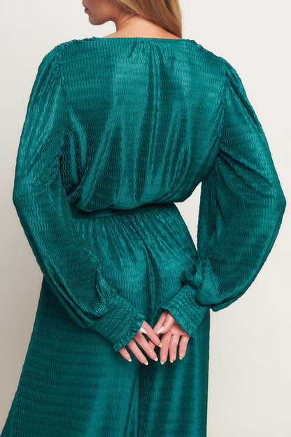 ATTENTION OF THE DAY WOVEN JUMPSUIT