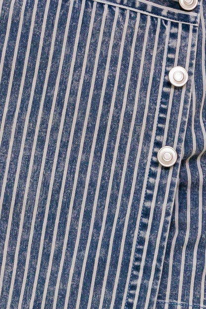 OCEAN BLISS DENIM SKORT