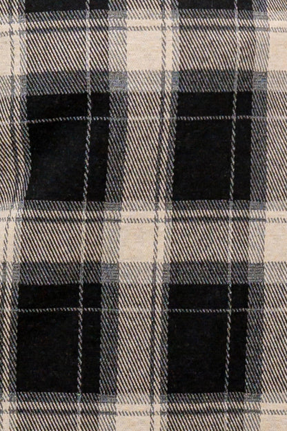 FRENCH BELL WOVEN PLAID SKORT