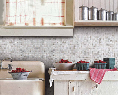 Forest 1x1 Wood Look Mosaic