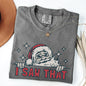 I Saw That, Christmas, Santa, Funny, Winter, Presents Tshirt Comfort Colors T-Shirt
