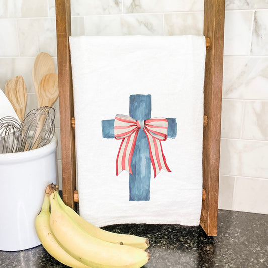 Faith & Freedom - Patriotic Cotton Tea Towel