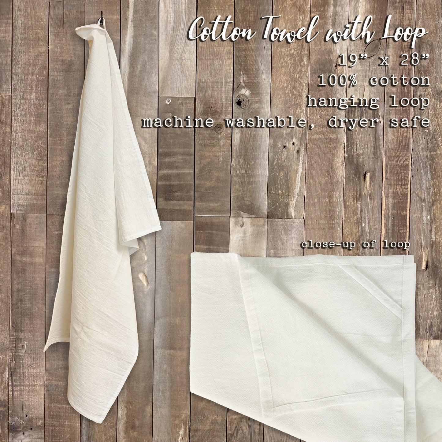 Folk-Art Chicken - Spring Cotton Tea Towel