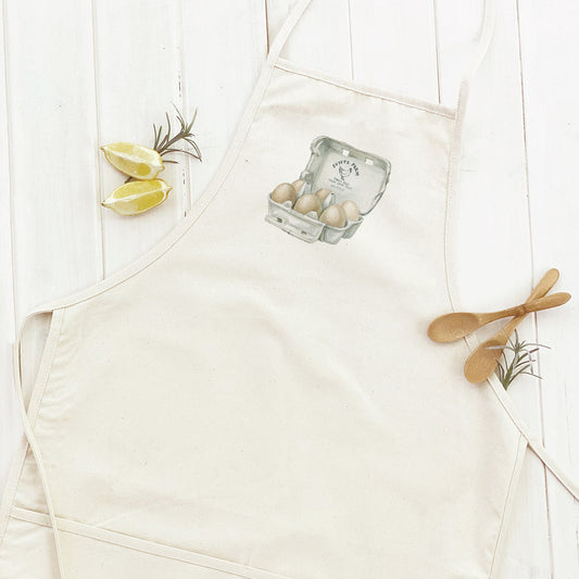 Farm Fresh Eggs - Women's Apron | Aprons | Kitchen + Metal