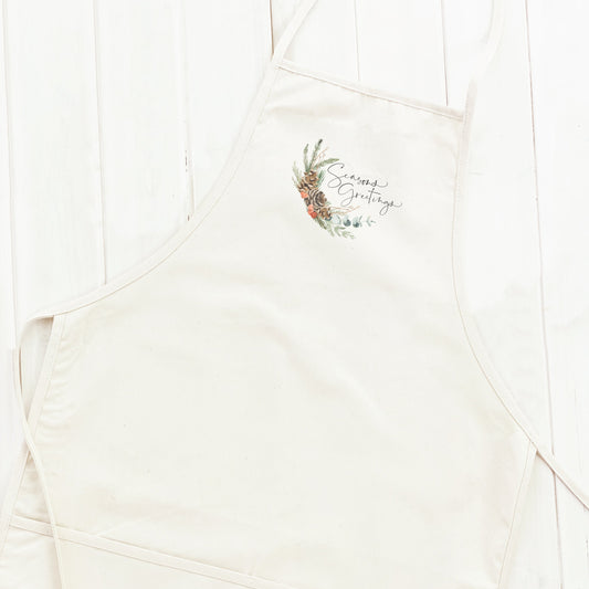 Seasons Greetings Swag - Women's Apron | Aprons | Kitchen + Metal