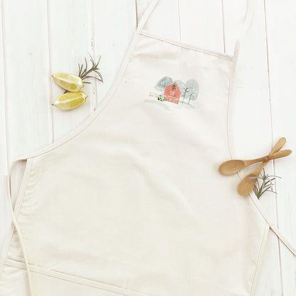 Christmas Farm - Women's Apron | Aprons | Kitchen + Metal