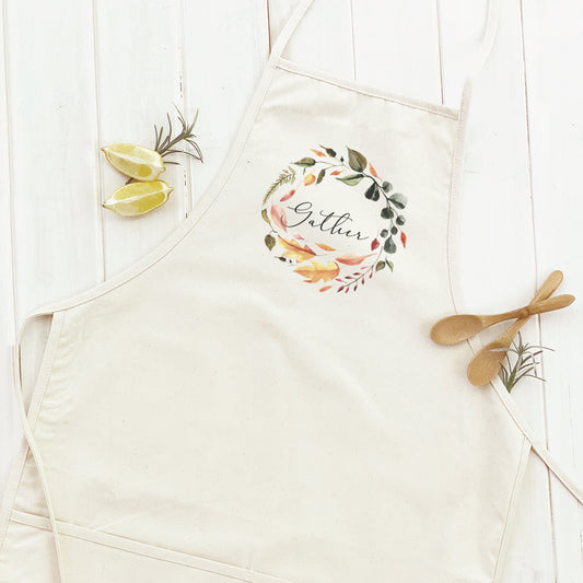 Gather Wreath - Women's Apron | Aprons | Kitchen + Metal