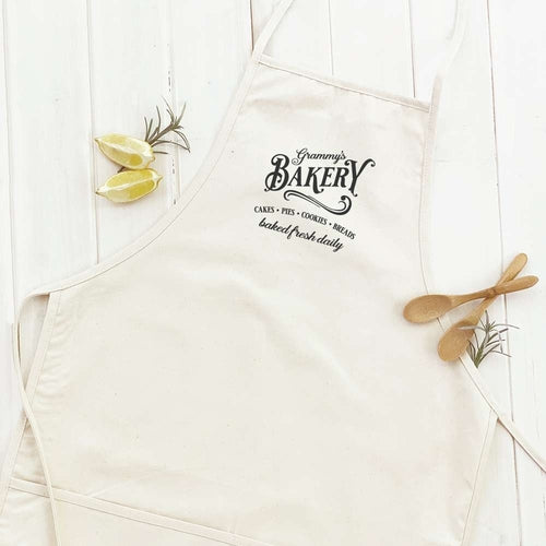 Grandma's / Mom's / Auntie's Bakery - Women's Apron | Aprons | Kitchen + Metal