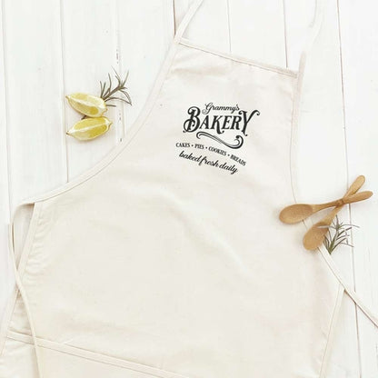 Grandma's / Mom's / Auntie's Bakery - Women's Apron | Aprons | Kitchen + Metal
