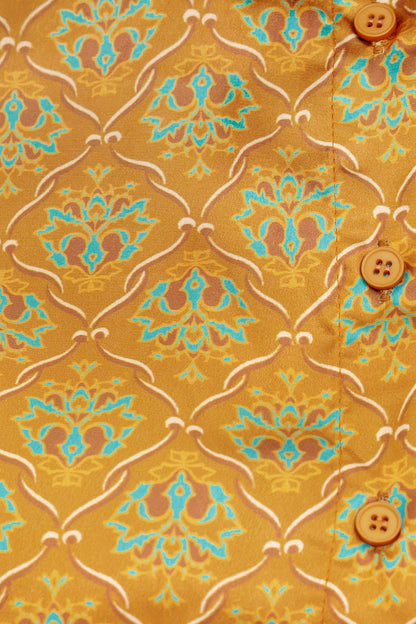 MOROCCAN MUSE WOVEN TOP