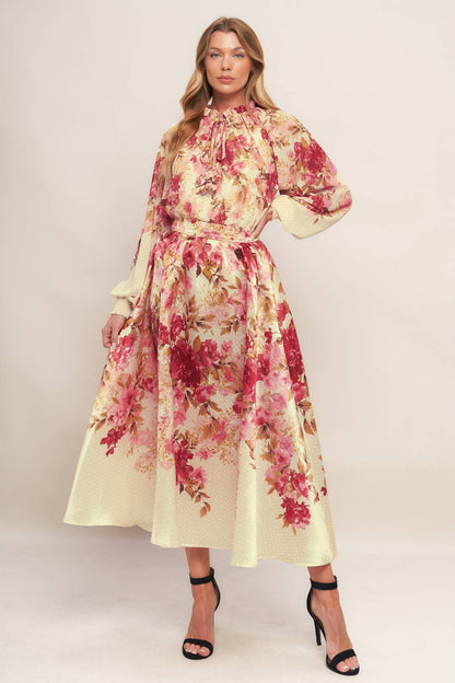 BLOSSOM DREAM BALLERINA WOVEN TOP