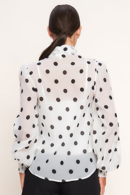 JOLIE NŒUD WOVEN TOP