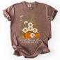 I Will Praise Him In Every Season, Psalm 34 1, Faith, Christian, Autumn, Pumpkin, Fall, Comfort Colors T-Shirt