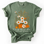 I Will Praise Him In Every Season, Psalm 34 1, Faith, Christian, Autumn, Pumpkin, Fall, Comfort Colors T-Shirt