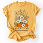 I Will Praise Him In Every Season, Psalm 34 1, Faith, Christian, Autumn, Pumpkin, Fall, Comfort Colors T-Shirt