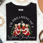 I'm Dreaming Of A White Christmas, Retro, Movie, Classic, Comfort Colors, Tshirt