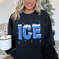Ice, Christmas Winter, Cold, Retro Sweatshirt