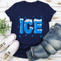 Ice, Christmas Winter, Cold, Retro Super Soft Tees