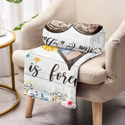 If We Had A Flower - Personalized Custom Blanket - Gift For Mom, Grandma | Birthday, Mother's Day or any occasion