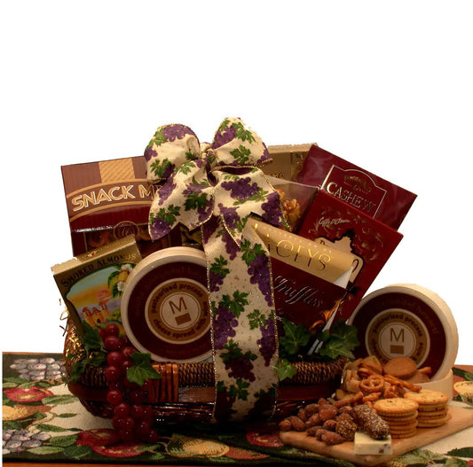 Putting on The Ritz  Gourmet Gift Basket- Christmas gift basket -