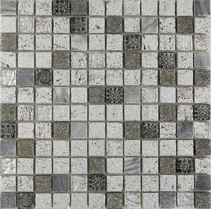 Imperium Silver Mosaic 1x1