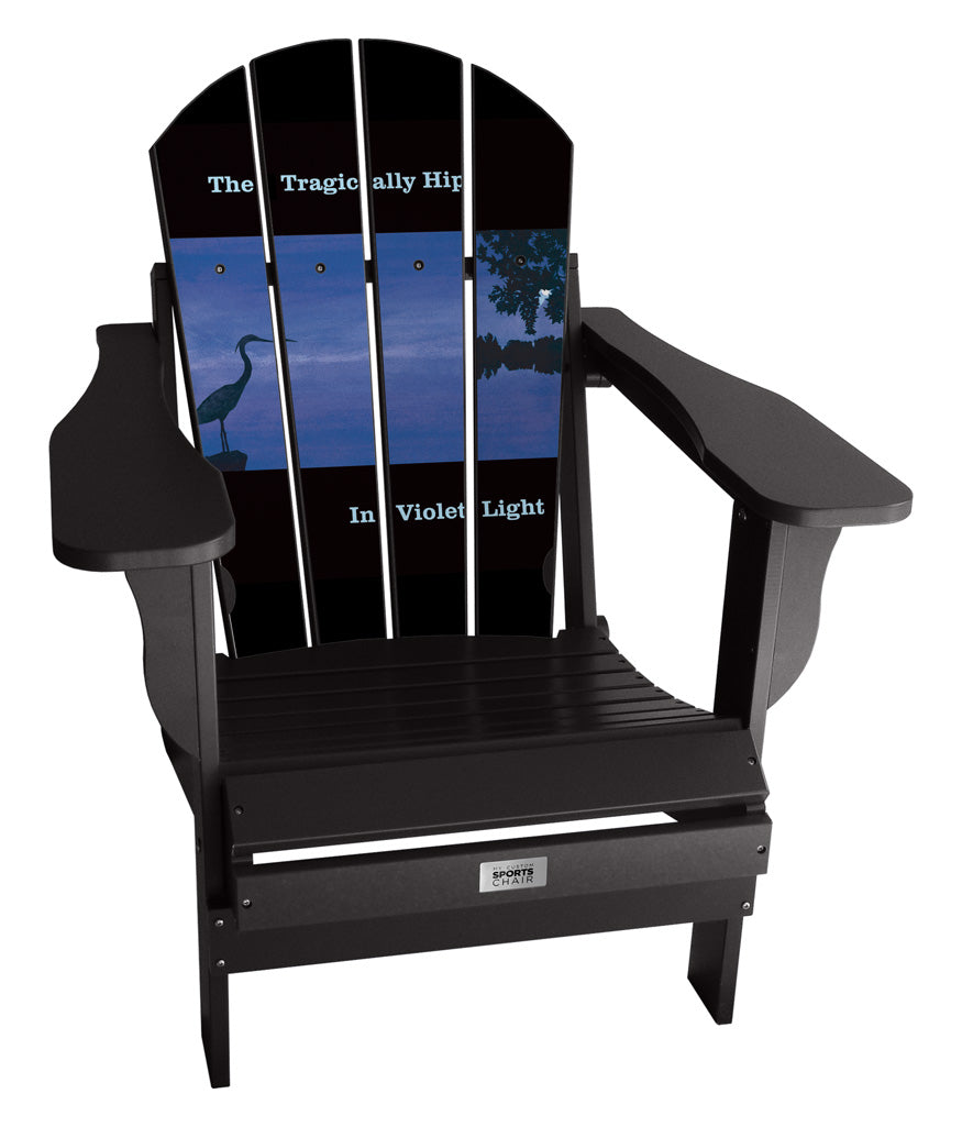 In Violet Light Officially Licensed by The Tragically Hip Chair