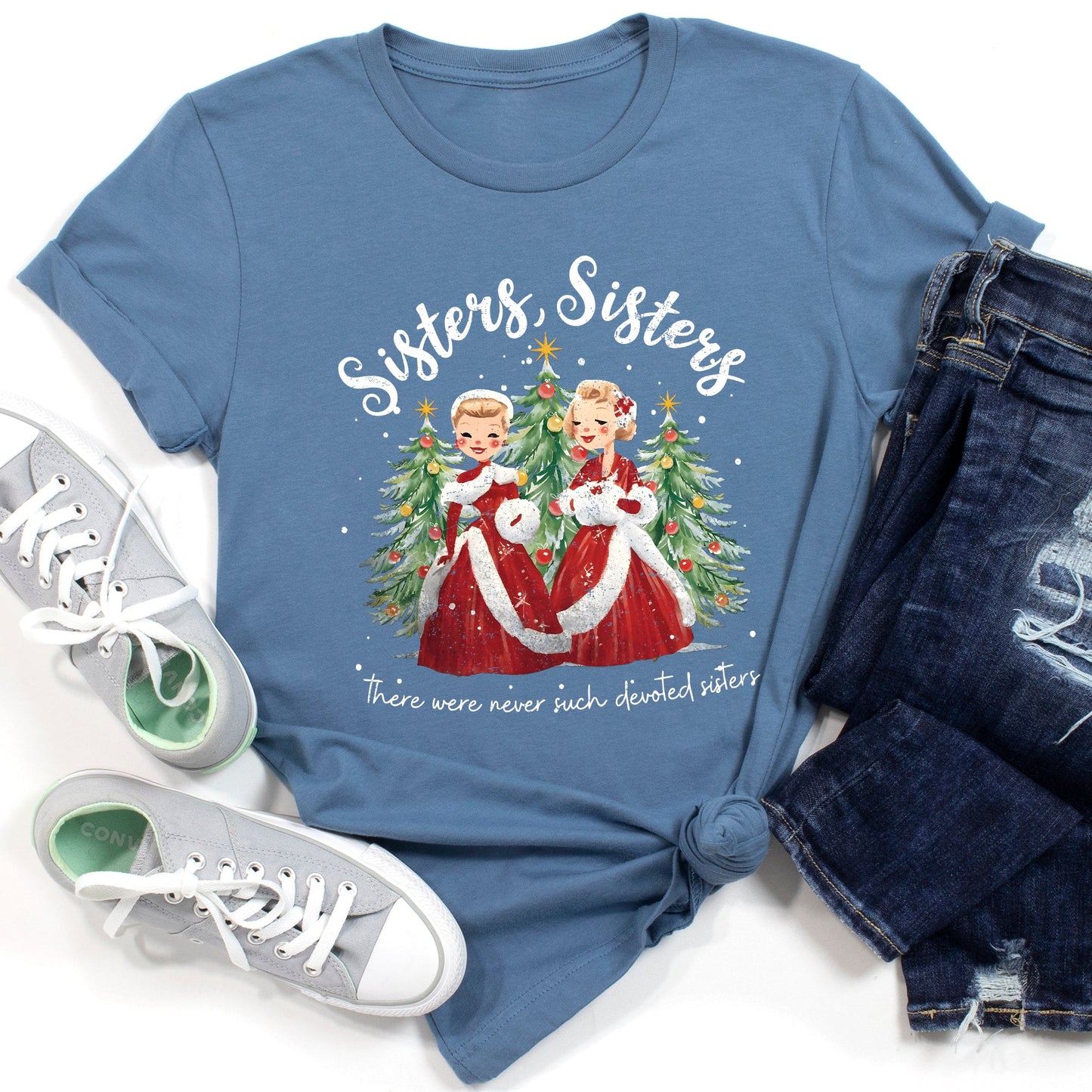 Sisters, White Christmas, Movie, Super Soft Tshirt, Classic, Musical