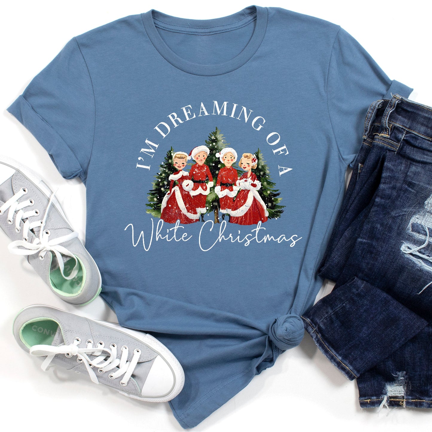 I'm Dreaming Of A White Christmas Movie, Super Soft Tshirt, Classic, Musical