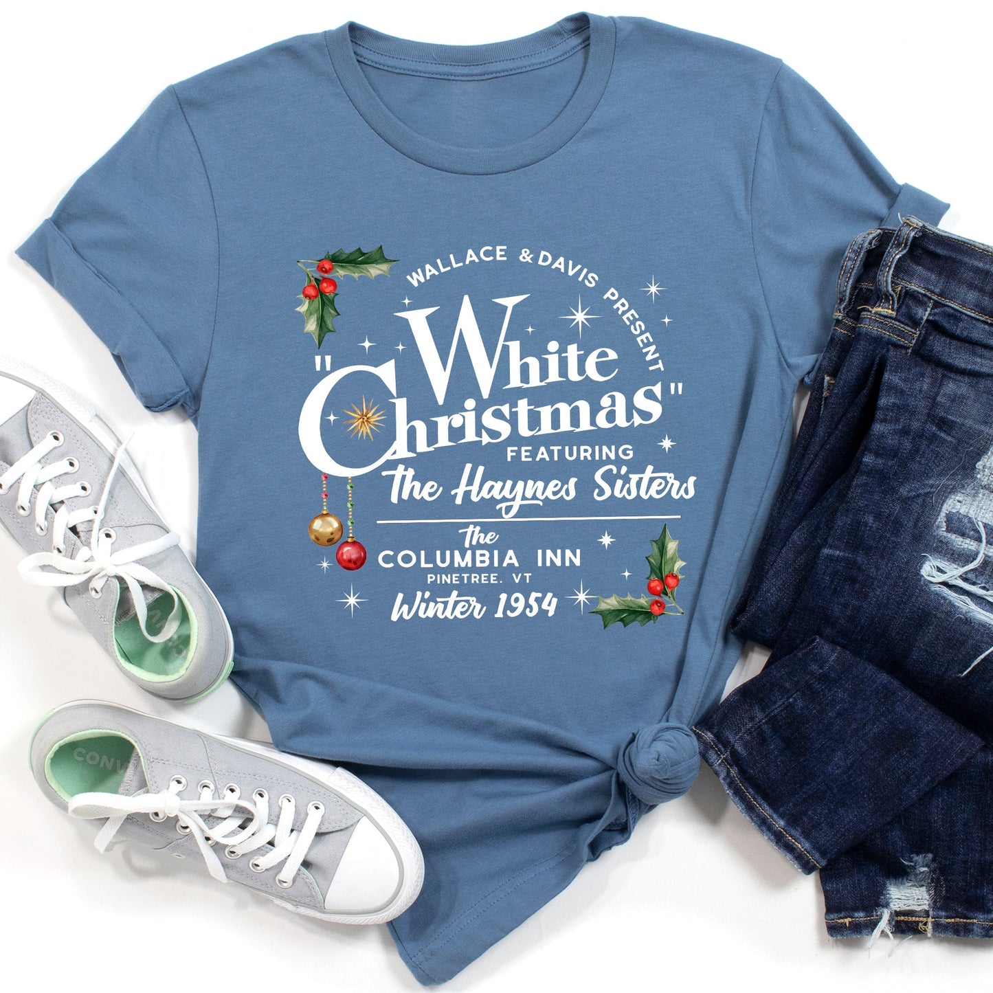 White Christmas Movie Poster, Super Soft Tshirt, Classic, Musical