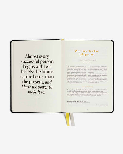 Productivity Planner - Black