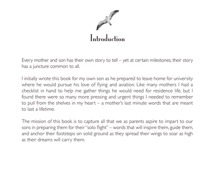 Notes to My Son by Vesna Bailey – Hardcover Inspirational Gift Book