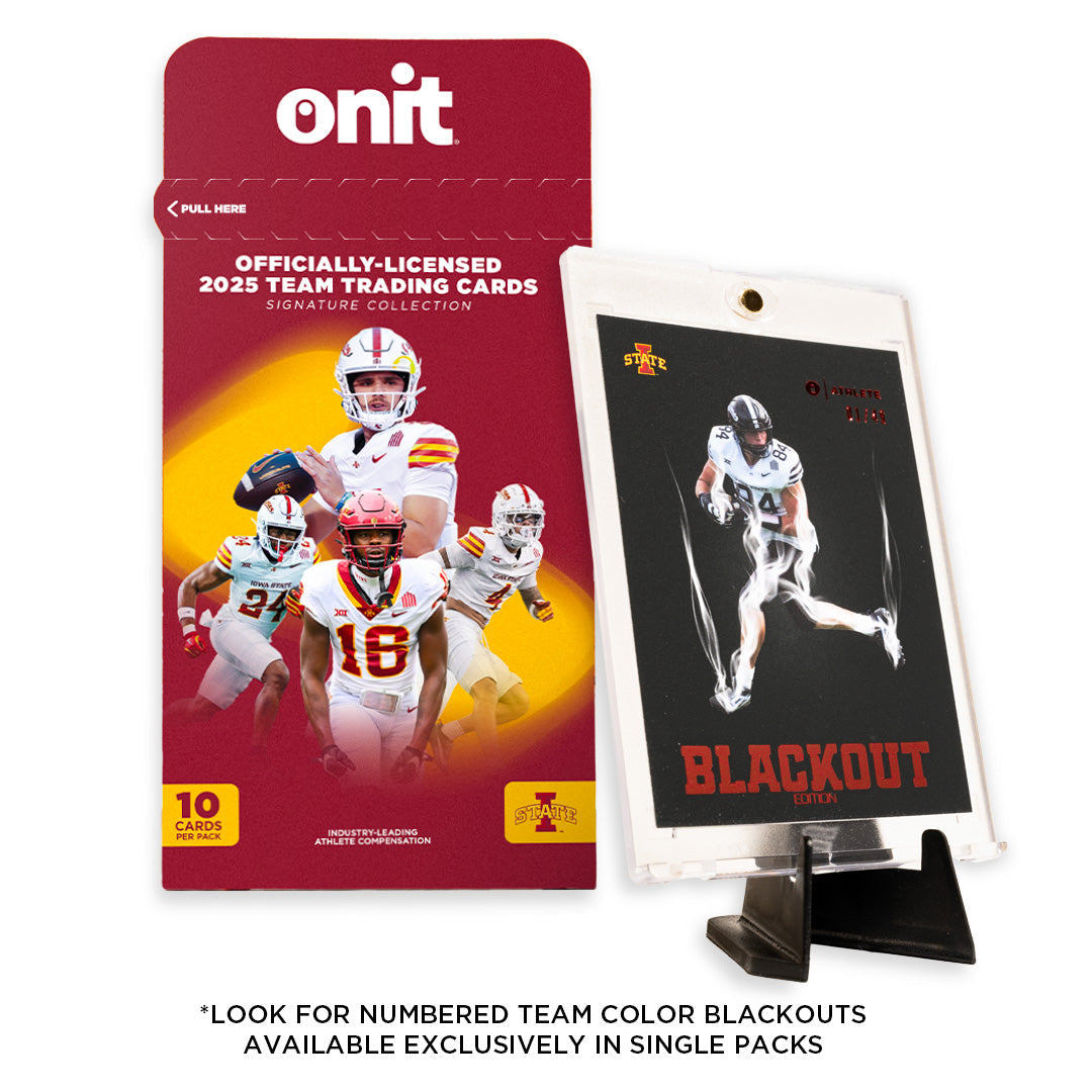 Iowa State University Football 2025 Trading Cards - Single Pack