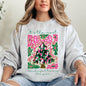 It's The Most Wonderful Time Of The Year, Faux Gold, Floral, Christmas, Botanical Sweatshirt