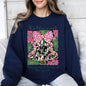 It's The Most Wonderful Time Of The Year, Faux Gold, Floral, Christmas, Botanical Sweatshirt