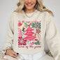 It's The Most Wonderful Time Of The Year, Floral, Christmas, Botanical Sweatshirt