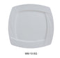 Yanco MM-10-SQ Miami 10" Square Plate