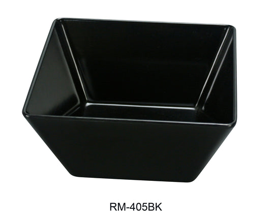 Yanco RM-405BK Rome Square Bowl | Kitchen + Metal