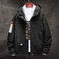 Men's Hooded Jacket - Trendy Hong Kong Style