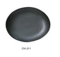 Yanco CH-211 Champs 11" X 9" X 1 1/4" OVAL PLATE | Kitchen + Metal