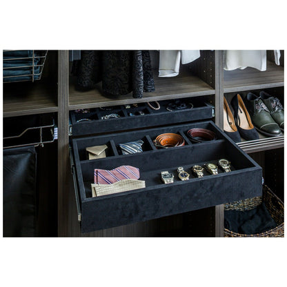 Felt 5-Compartment Jewelry Organizer Drawer