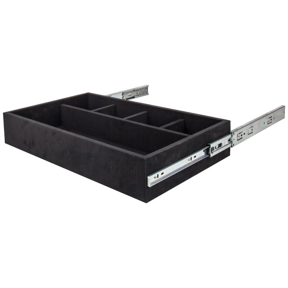 Felt 5-Compartment Jewelry Organizer Drawer